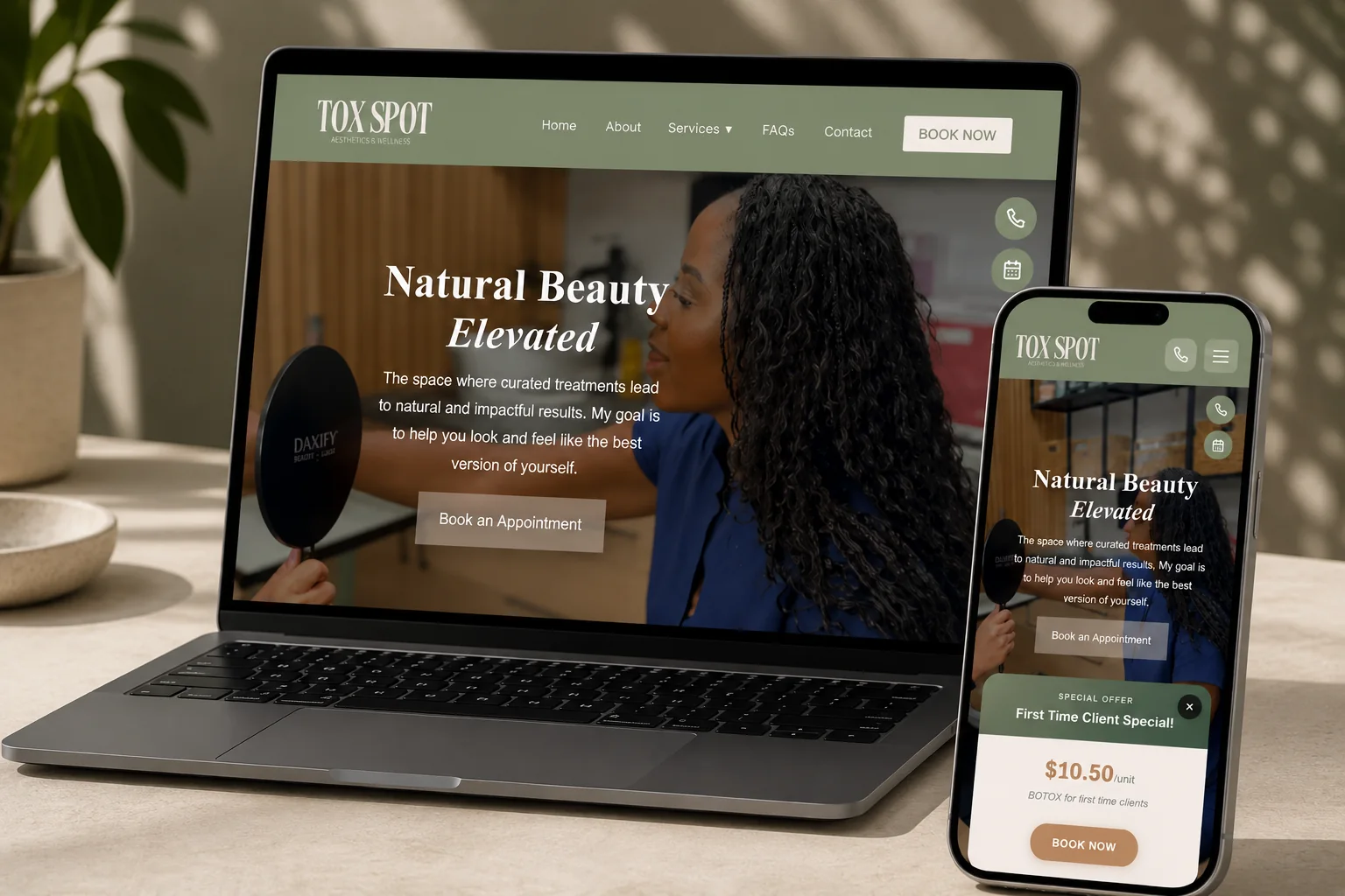 The Tox Spot Aesthetics & Wellness project